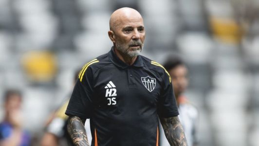 Jorge Sampaoli, técnico do Atlético