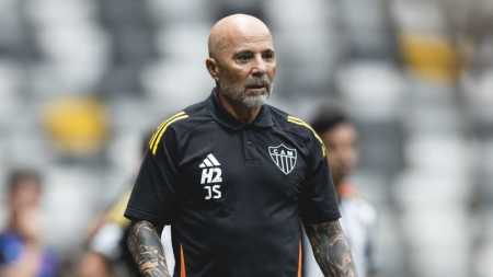 Jorge Sampaoli, técnico do Atlético