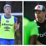 Na Arena Condá, Grêmio encara Vasco com oportunidade de sair do Z4 do Brasileiro
