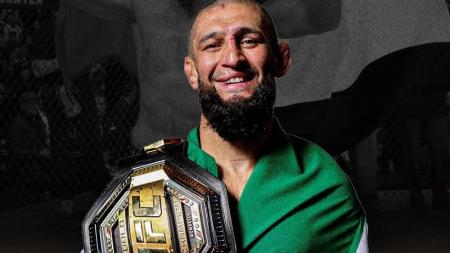 Khamzat Chimaev é o novo campeão dos médios do UFC