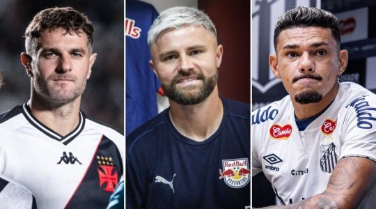 Vegetti, Sasha e Tiquinho Soares