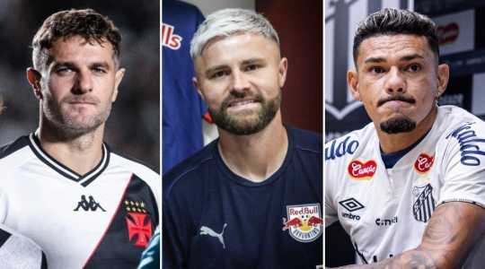 Vegetti, Sasha e Tiquinho Soares