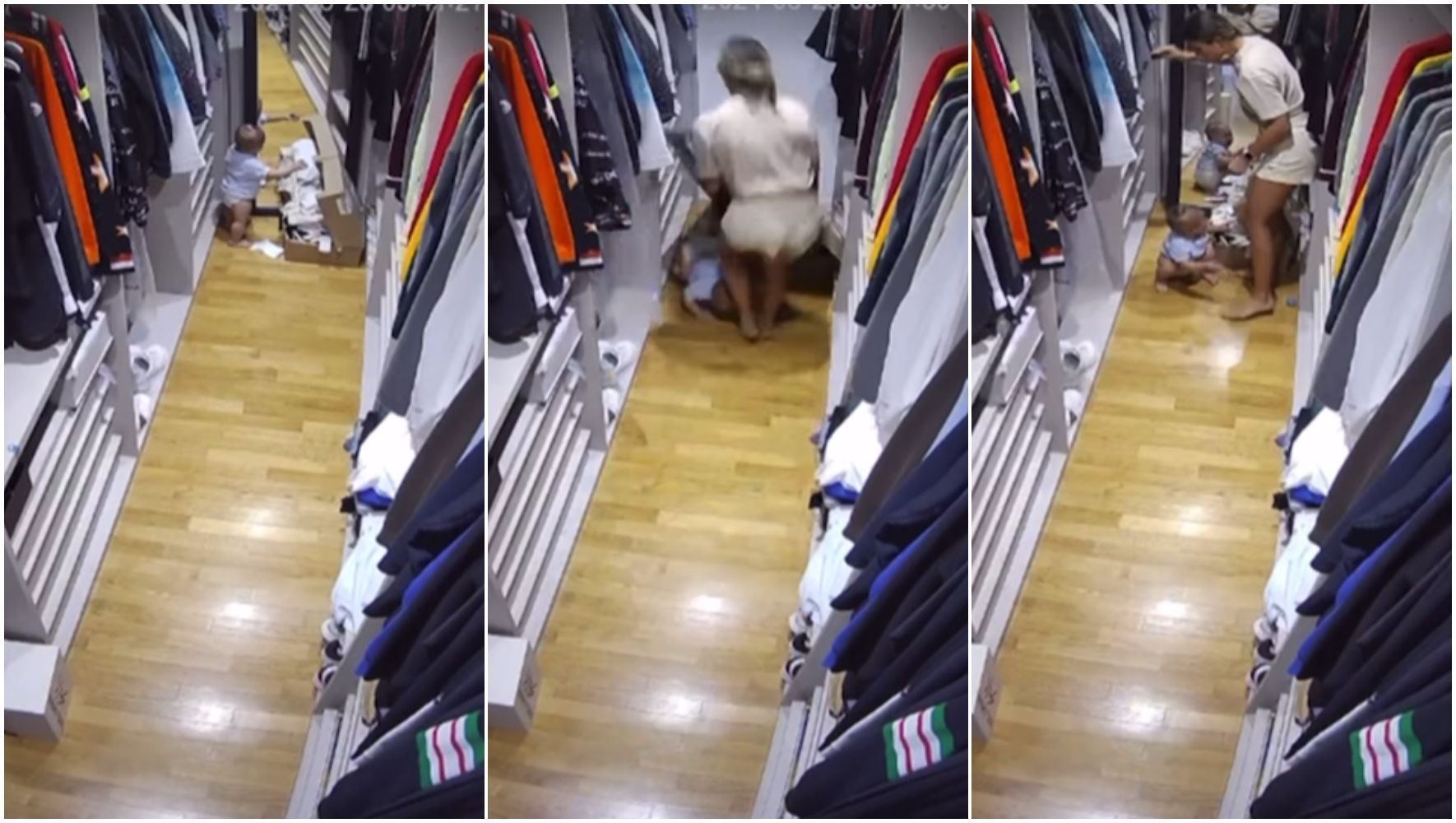 Filho de craque da Inter de Milão escapa por pouco de acidente doméstico; assista