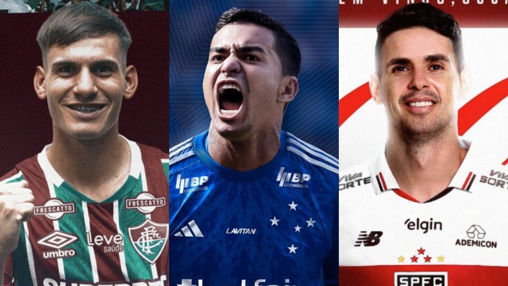 Clubes da Série A chegam a 20 contratações para 2025; veja todas