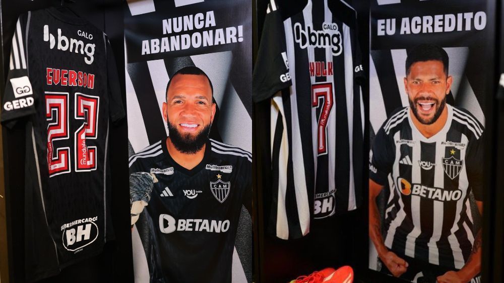 'Eu acredito': Atlético customiza vestiário do Mineirão para a decisão