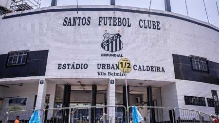 Estádio Vila Belmiro, palco de Santos X Corinthians