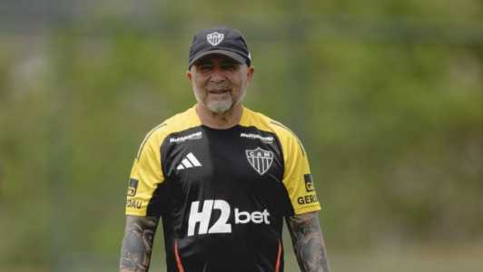 Jorge Sampaoli, treinador do Atlético
