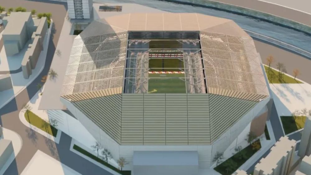 Clube brasileiro anuncia projeto de estádio com capacidade para 50 mil pessoas