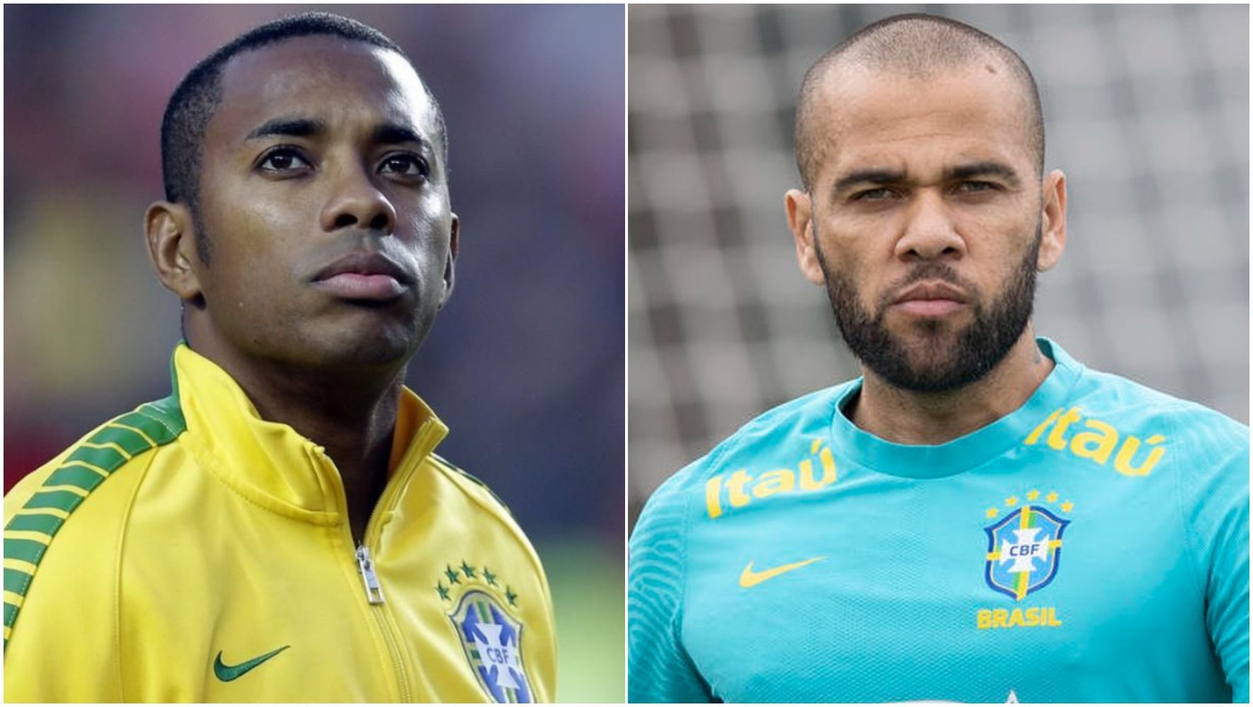 Condenado por estupro, Robinho envia recado a Daniel Alves