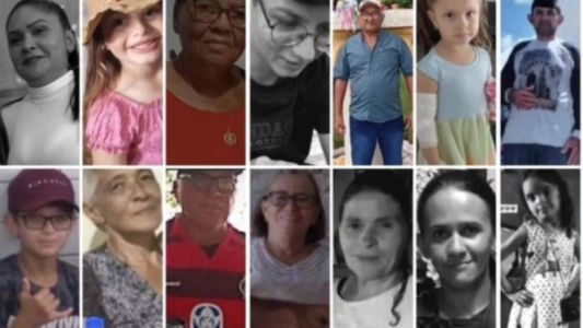 Acidente com ônibus de romeiros deixou 16 mortos no interior de Alagoas