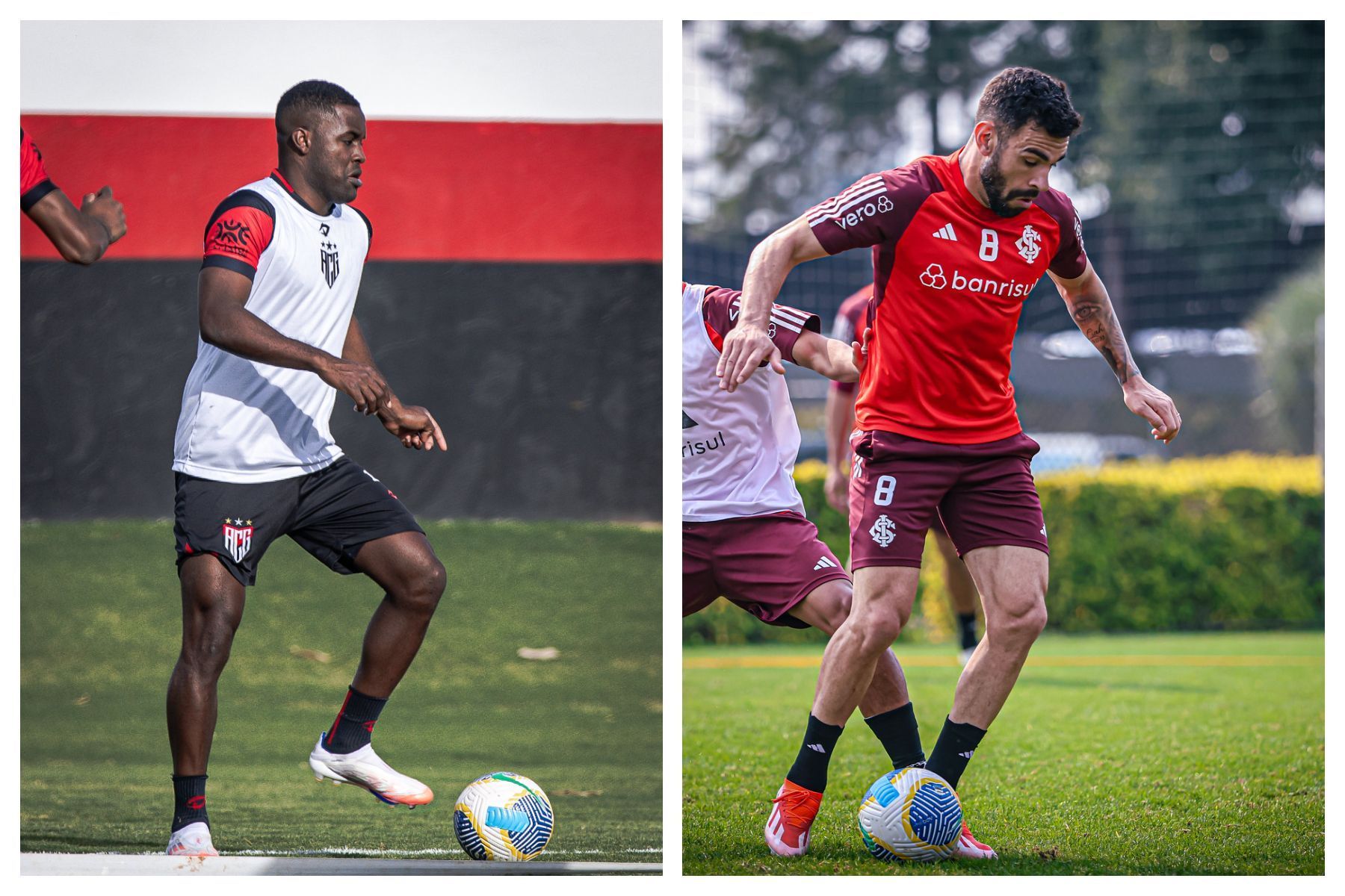 Atlético-GO x Inter: prováveis escalações para o Campeonato Brasileiro