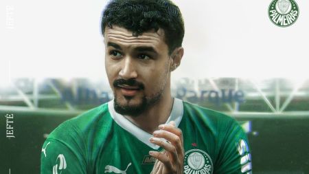 Jefté é o novo jogador do Palmeiras