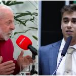 Sem citar nome, Lula insinua que campanha de Nikolas tinha a intenção de defender o crime organizado