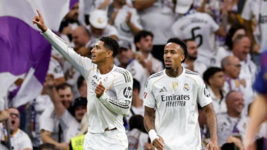 Jude Bellingham marcou um dos gols da vitória do Real Madrid sobre o Barcelona