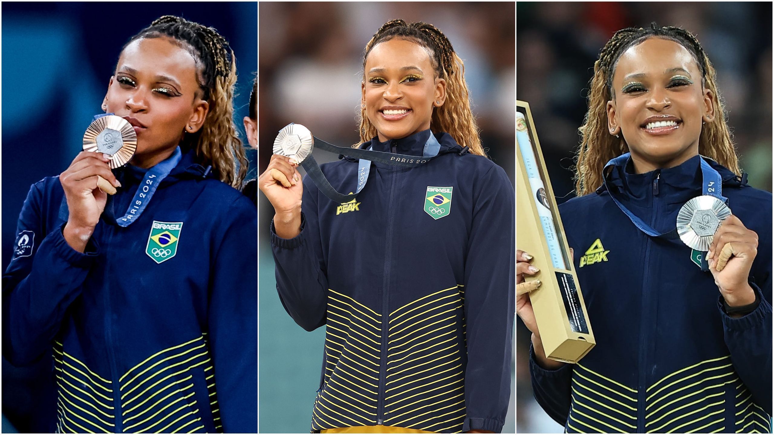 Rebeca Andrade já soma quase meio milhão de reais em premiações de medalhas