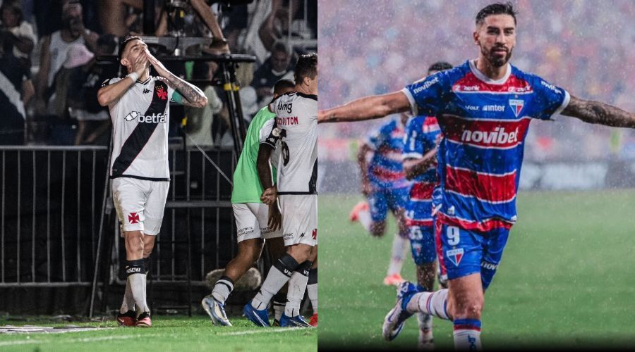 Vasco x Fortaleza: veja os prováveis times pelo Campeonato Brasileiro