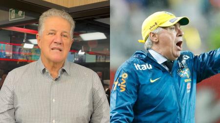 João Leite e Carlo Ancelotti