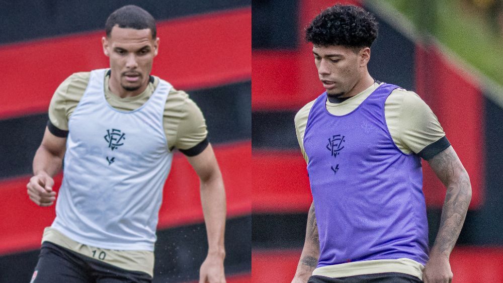 Dupla ex-Cruzeiro chega a Salvador e já treina com elenco do Vitória