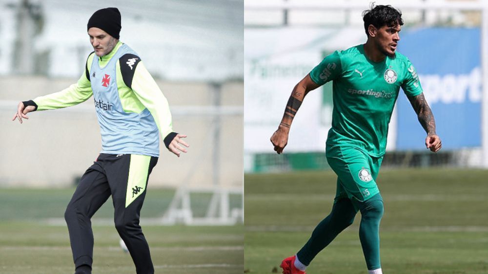 Por reabilitação no Brasileiro, Vasco e Palmeiras se enfrentam em Brasília