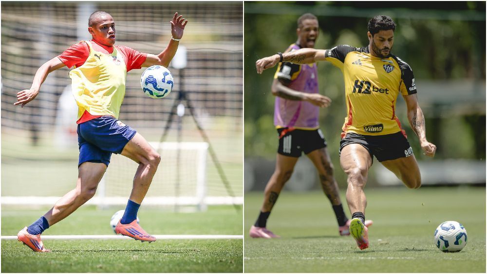 Invicto há sete jogos, Atlético enfrenta RB Bragantino antes da final da Sul-Americana