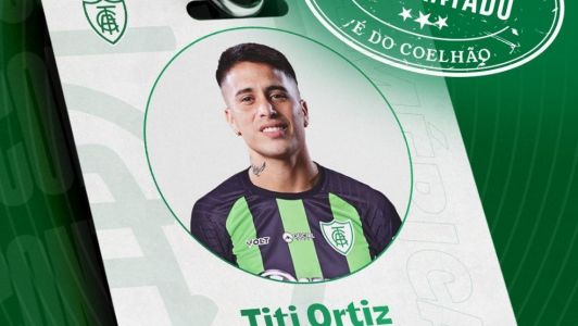 América anuncia contratação do atacante Titi Ortíz, ex-Sport
