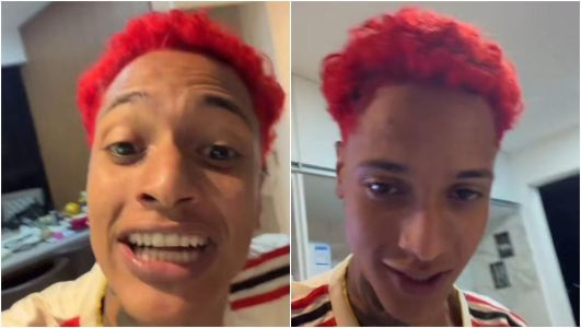 Oruam reagiu ao gol de Memphis Depay na final da Copa do Brasil entre Vasco e Corinthians