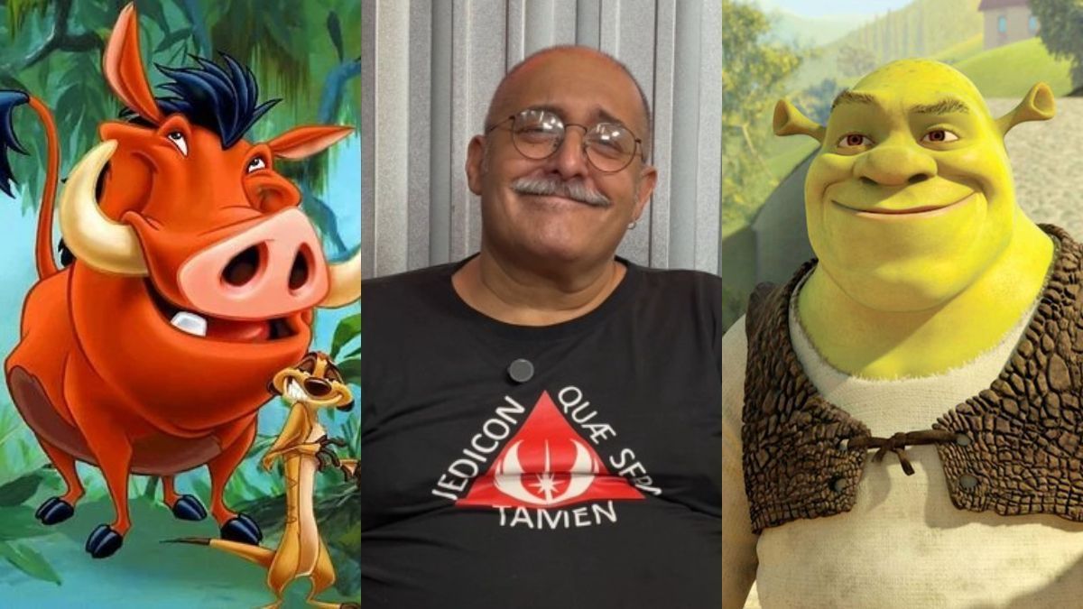 De Pumba ao Shrek: conheça o dublador Mauro Ramos, que marcou gerações