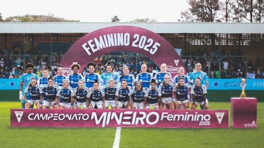 Time do Cruzeiro campeão mineiro de 2025