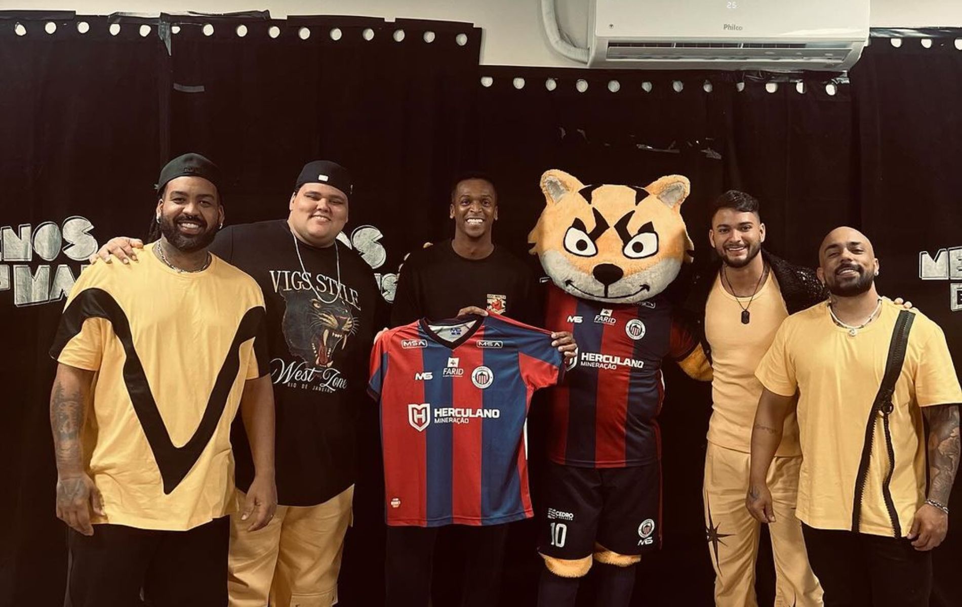 Jô tem apresentação ‘de luxo’ no Itabirito FC em festa da cidade com show de pagode