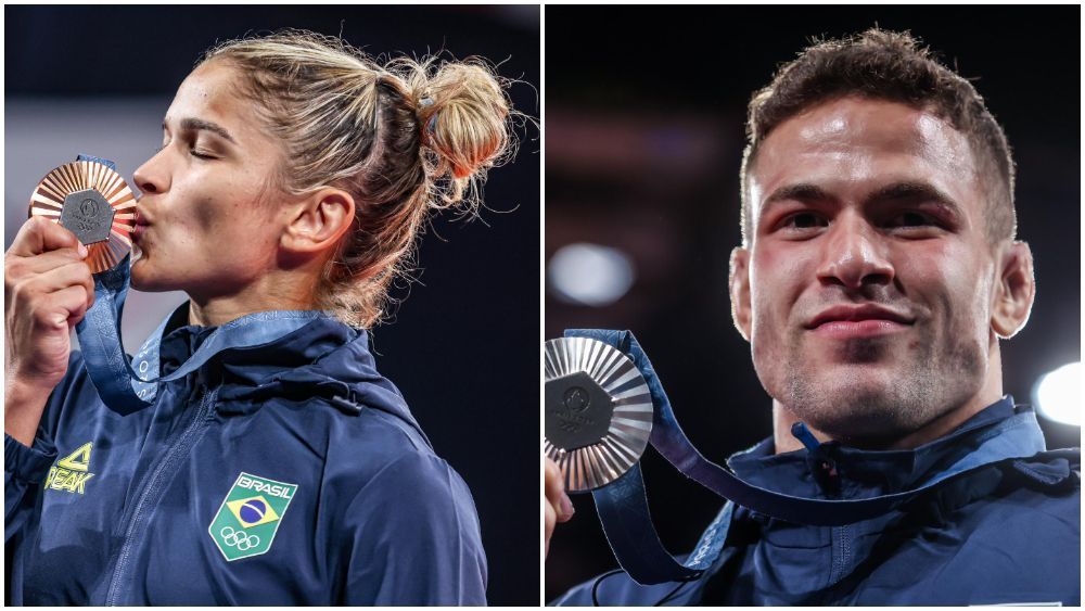 Torcida de Willian pela TV e abraço emocionado: bastidores das medalhas do judô em Paris