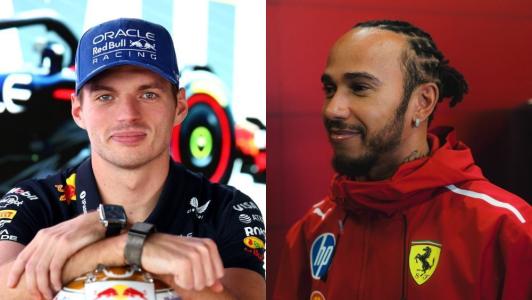 Max Verstappen, da Red Bull, e Lewis Hamilton, da Ferrari