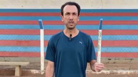 Thiago Ribeiro em vídeo publicado em agosto de 2025 com dicas de futebol