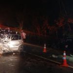 Colisão frontal na MGC-135 deixa uma vítima fatal e quatro pessoas feridas em Bocaiúva, no Norte de Minas