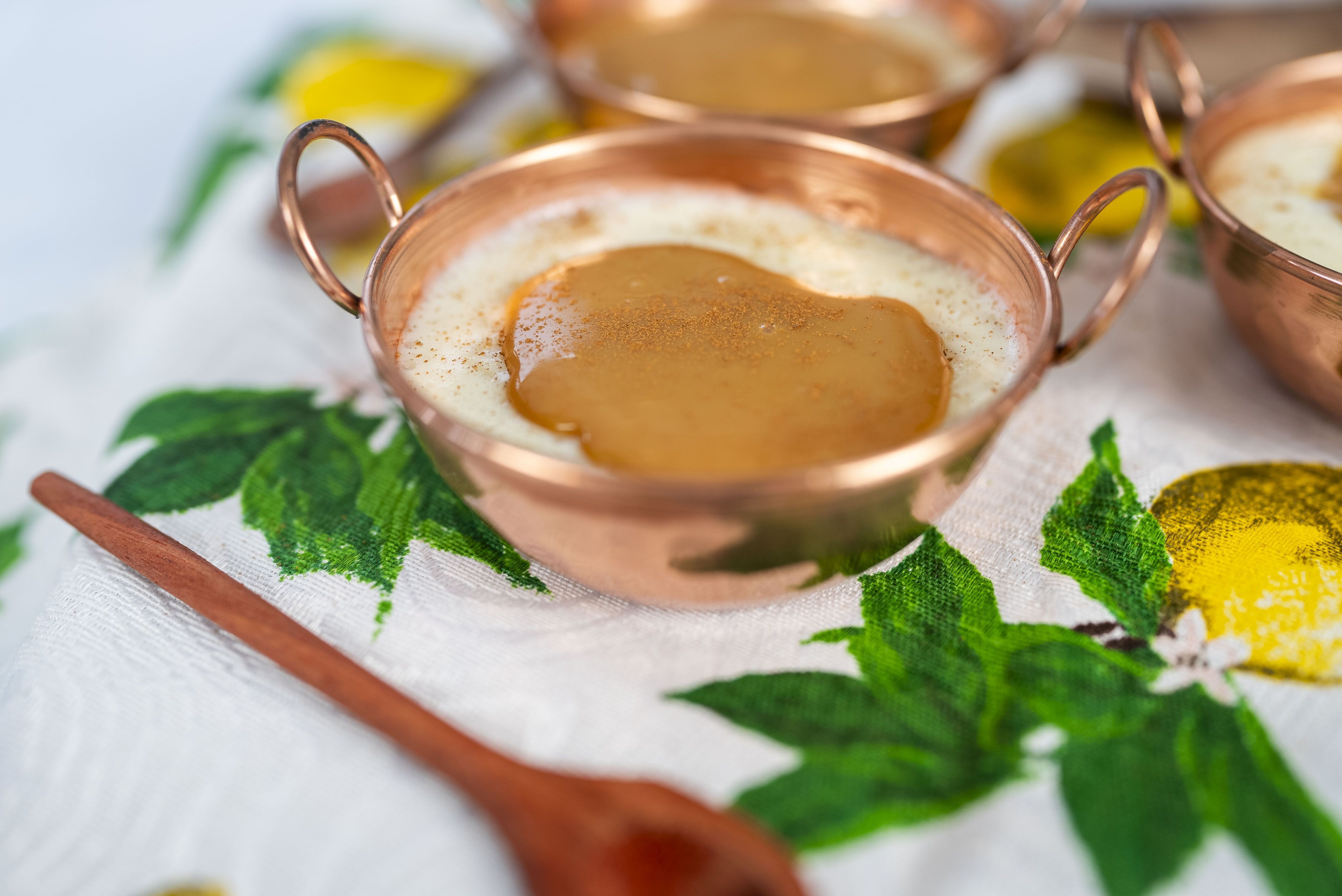 Receita de arroz-doce de leite em pó com doce de leite 