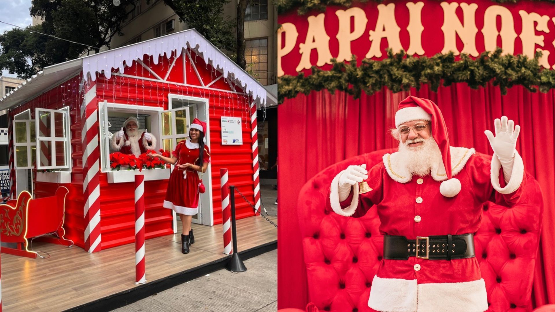 Natal 2024: veja onde tirar fotos com Papai Noel de graça em BH