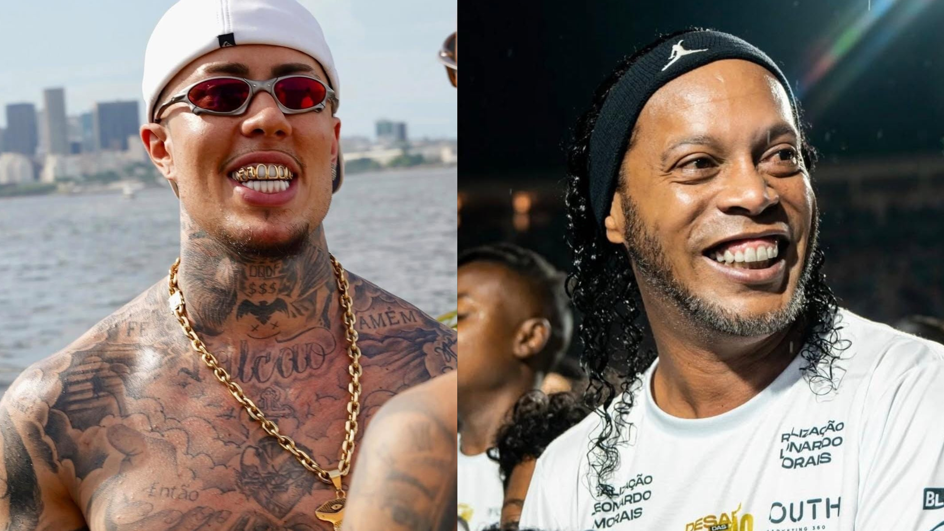 MC Daniel curte noitada com Ronaldinho Gaúcho: 'Nunca vou me acostumar'