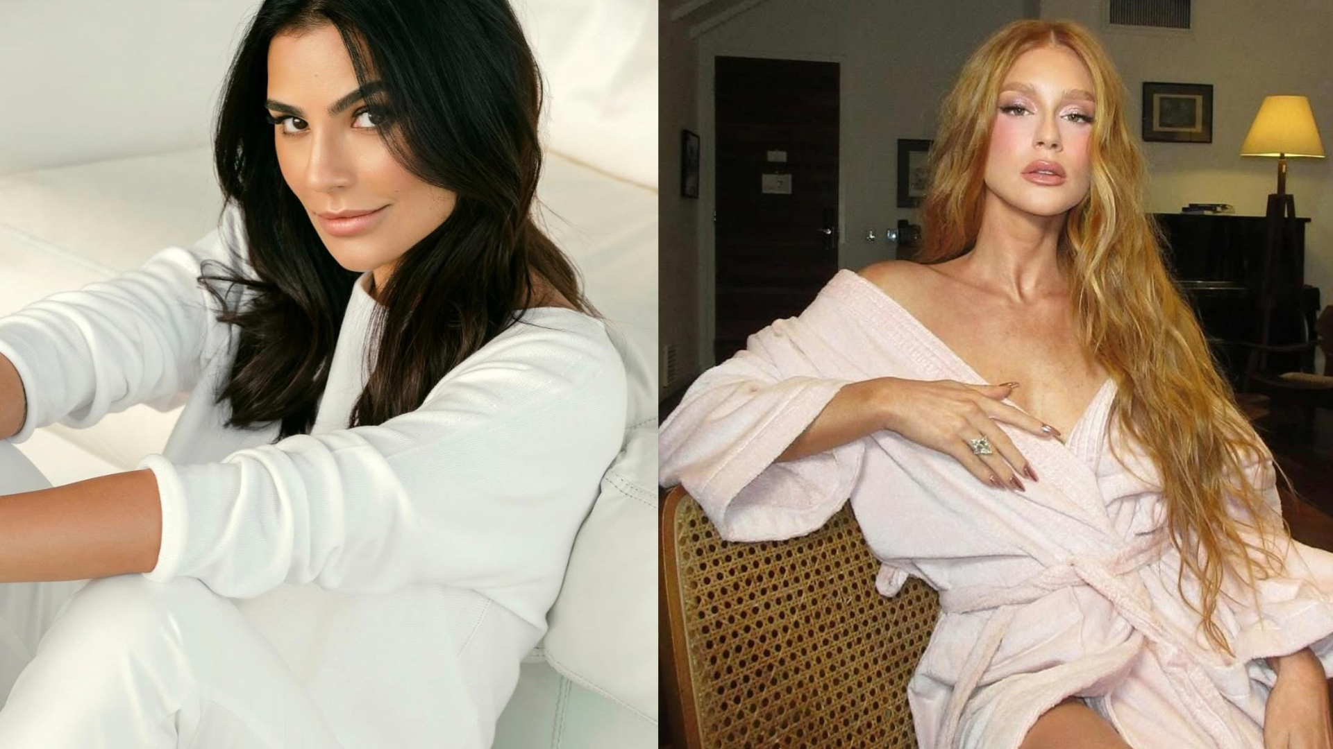 Cíntia Chagas se pronuncia após troca de farpas com Marina Ruy Barbosa