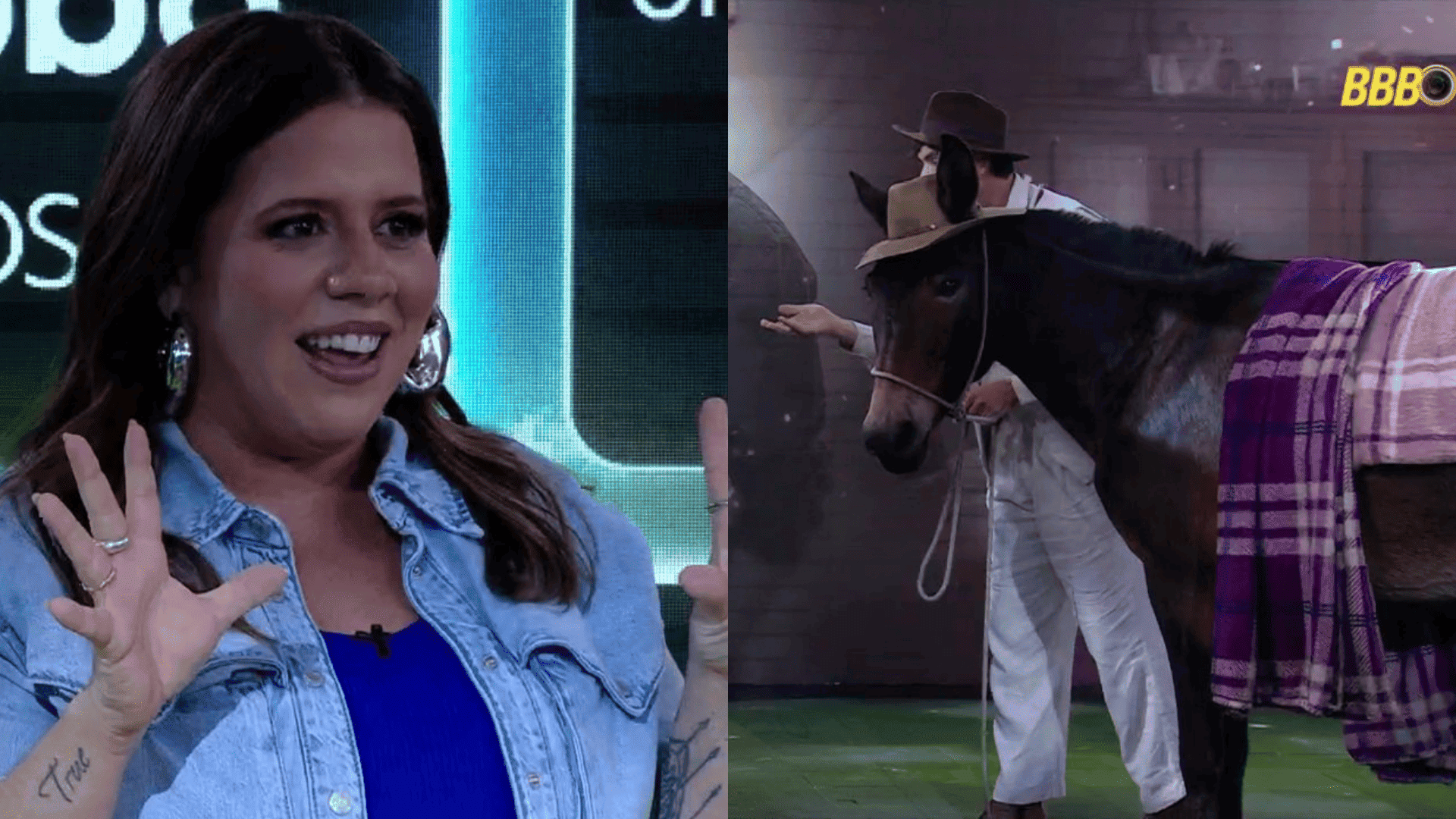 Sergio Guizé e Tati Machado ‘invadem’ o BBB 25 e anunciam novidades