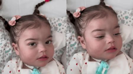 Maria Guilhermina nasceu com uma anomalia congênita rara