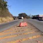 Falha na sinalização faz motoristas entrarem na contramão no trevo de Caeté (MG), na BR-381