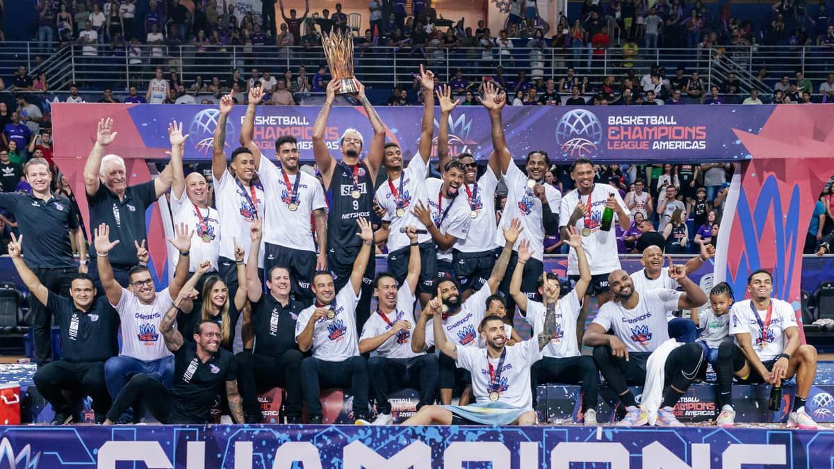 Franca vence Flamengo e conquista Champions League Américas em casa