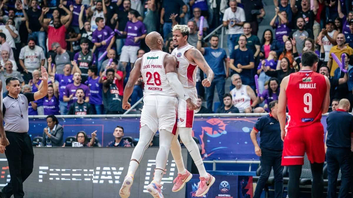 Franca vence o Quimsa-ARG e pega o Flamengo na final da Champions das Américas de Basquete