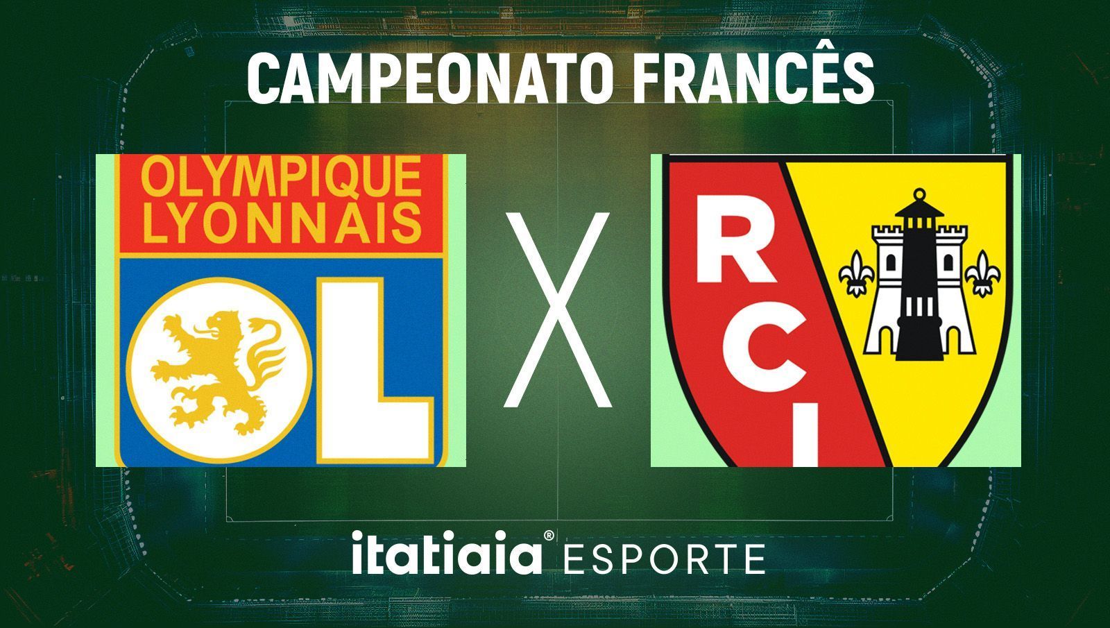 Horário e onde assistir ao vivo Lyon x Lens, pelo Campeonato Francês