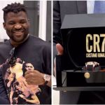 Cristiano Ronaldo presenteia lutador com relógio avaliado em R$463 mil; veja