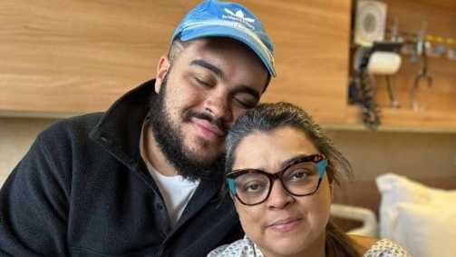 Francisco Gil e a mãe, Preta Gil