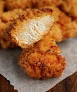 Frango empanado