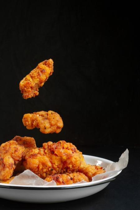 Frango empanado