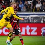 Dortmund sai atrás, mas arranca empate heroico contra o Frankfurt na Bundesliga 