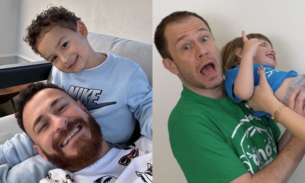 Ex-BBB Fred Bruno fala em saudade do filho e Tiago Leifert dá conselho inusitado