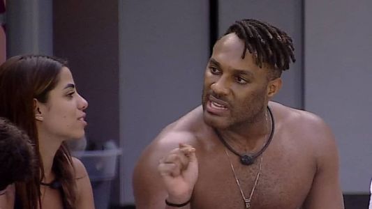 Fred conversou com os participantes nesta tarde no BBB 23